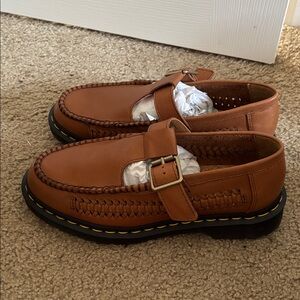 Dr. Martens Adrian T-Bar Woven leather Mary Jane size 9